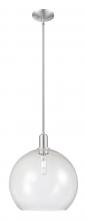 Innovations Lighting 716-1S-SN-G124-14 - Athens - 1 Light - 14 inch - Brushed Satin Nickel - Stem hung - Mini Pendant