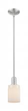 Innovations Lighting 716-1S-SN-G341 - Hadley - 1 Light - 5 inch - Brushed Satin Nickel - Stem hung - Mini Pendant