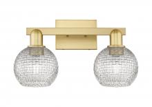 Innovations Lighting 716-2W-SG-G122C-6CL - Athens - 2 Light - 17 inch - Satin Gold - Bath Vanity Light