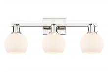 Innovations Lighting 716-3W-PN-G121-6 - Athens - 3 Light - 25 inch - Polished Nickel - Bath Vanity Light